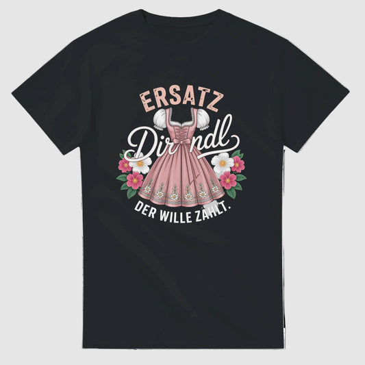 ersatz dirndl trachten damen wille zählt t-shirt